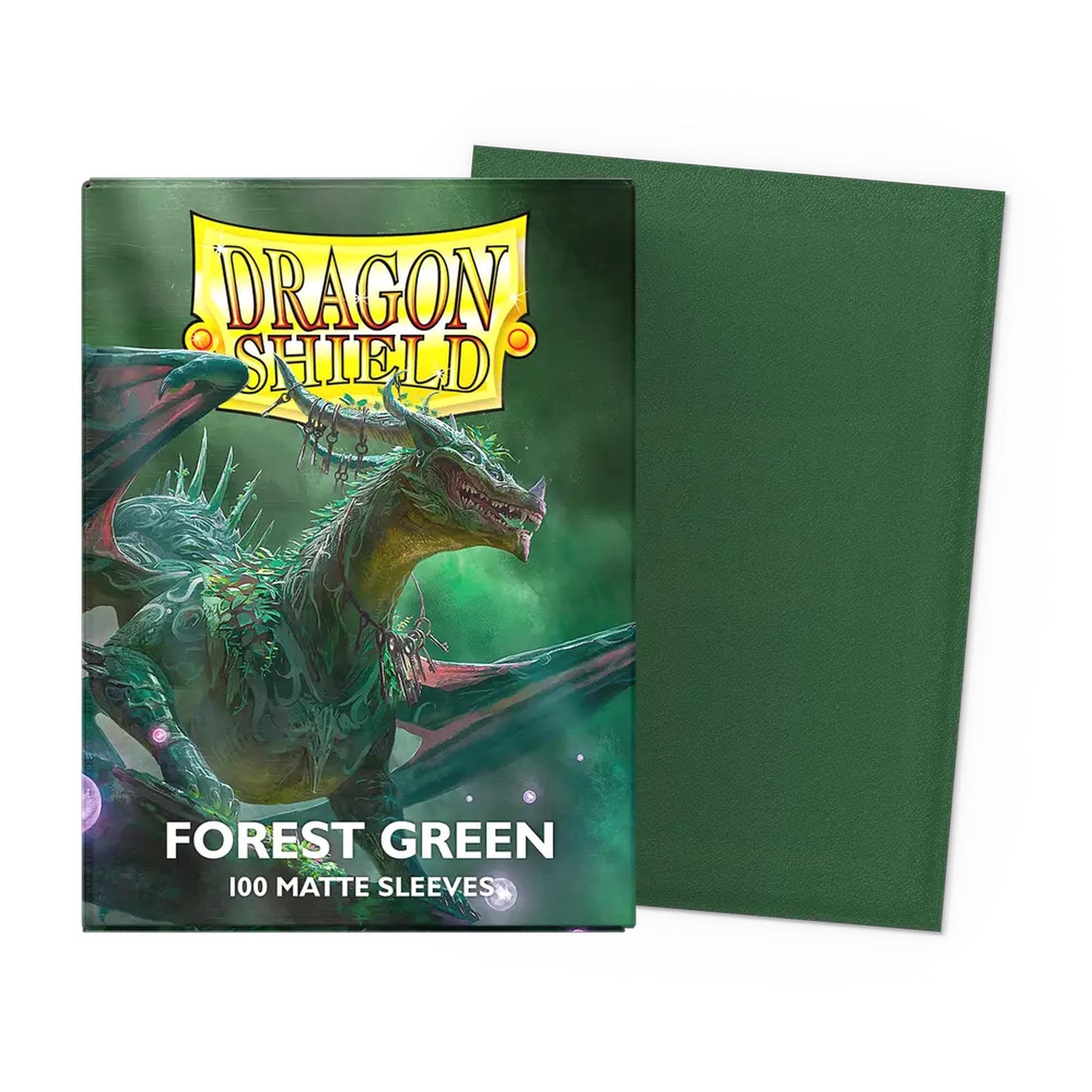 Dragon Shield Matte Sleeves Standard Size - Forest Green (100)