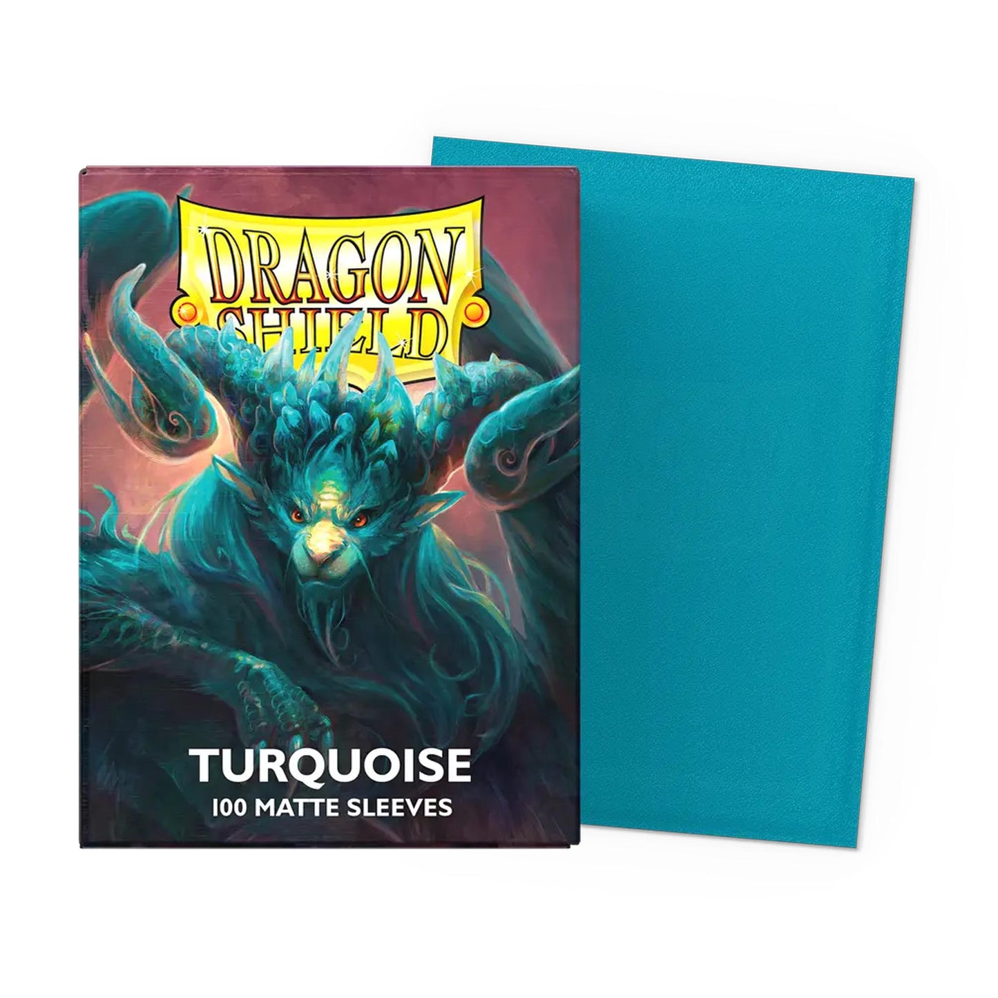 Dragon Shield Matte Sleeves Standard Size - Turquoise (100)