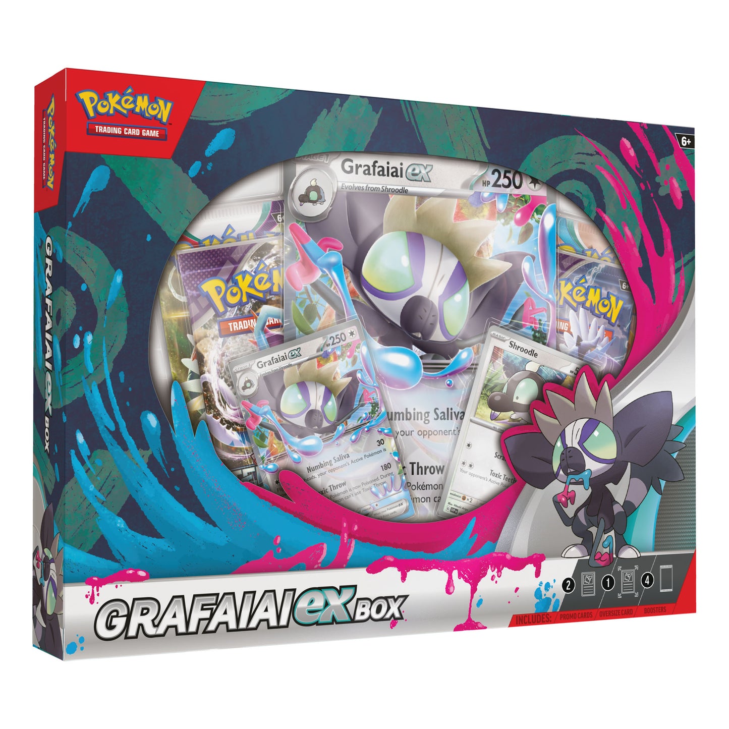 Pokemon TCG Grafaiai EX Collection Box