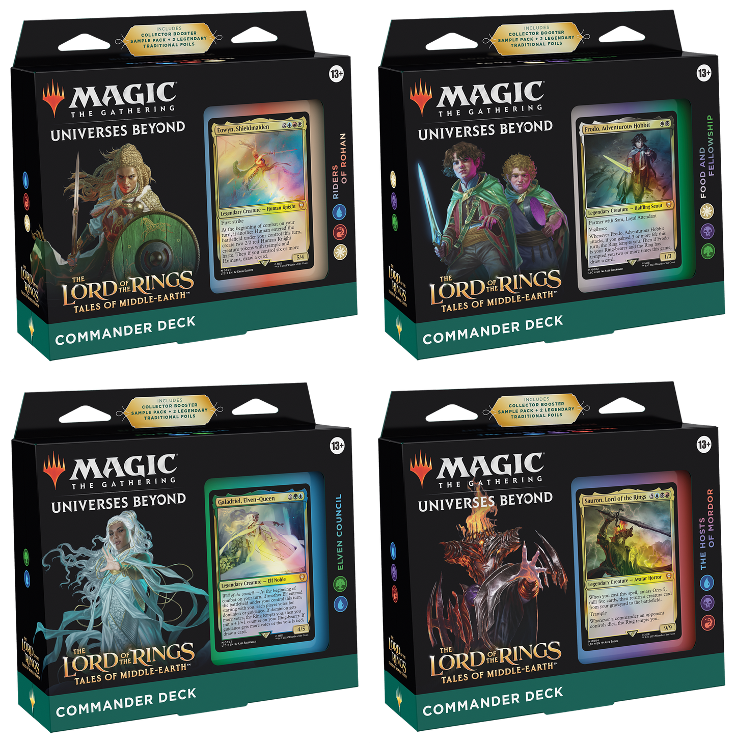 MTG Lord of the Rings: Tales of Middle Earth - Collector Booster – The  Fourth Place