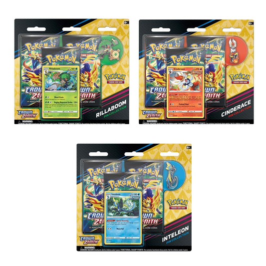 Pokemon TCG Crown Zenith Pin Collection 12.5 Blister Pack