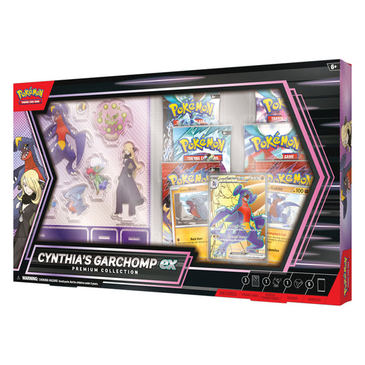 Pokemon TCG Cynthia’s Garchomp EX Premium Collection