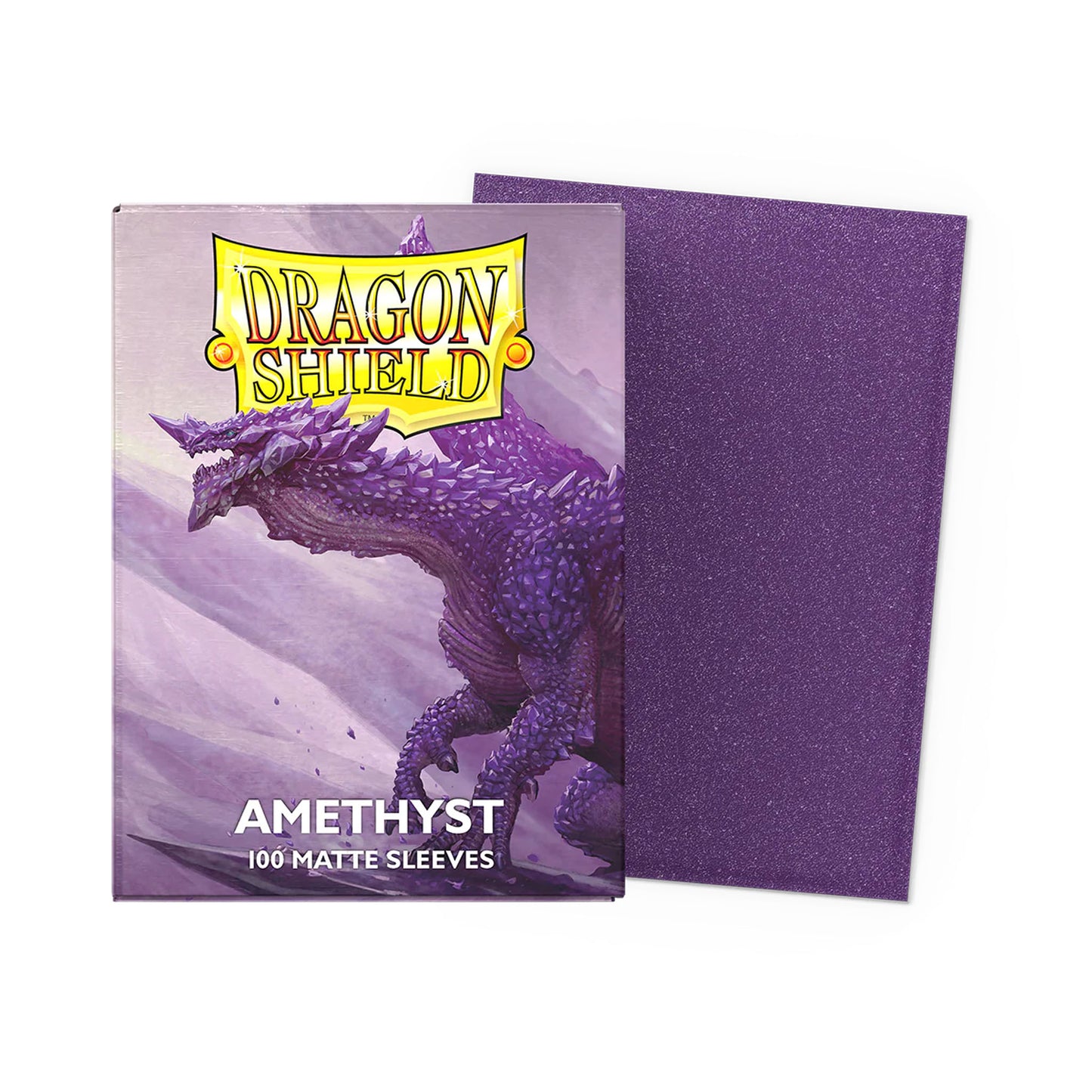 Dragon Shield Matte Sleeves Standard Size - Amethyst (100)
