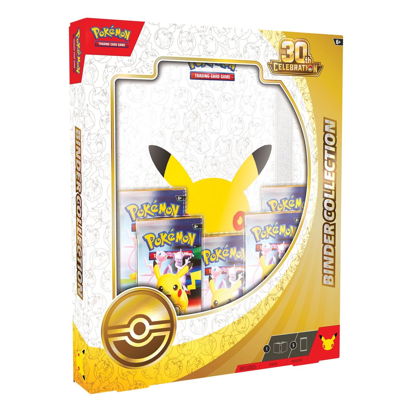 Pokemon TCG: 30th Celebration Binder Collection & Toploder Bundle