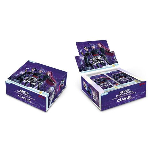 K-POP Demon Hunters: Collectible Trading Cards - Classic Foil Edition Series 1-B Display Box