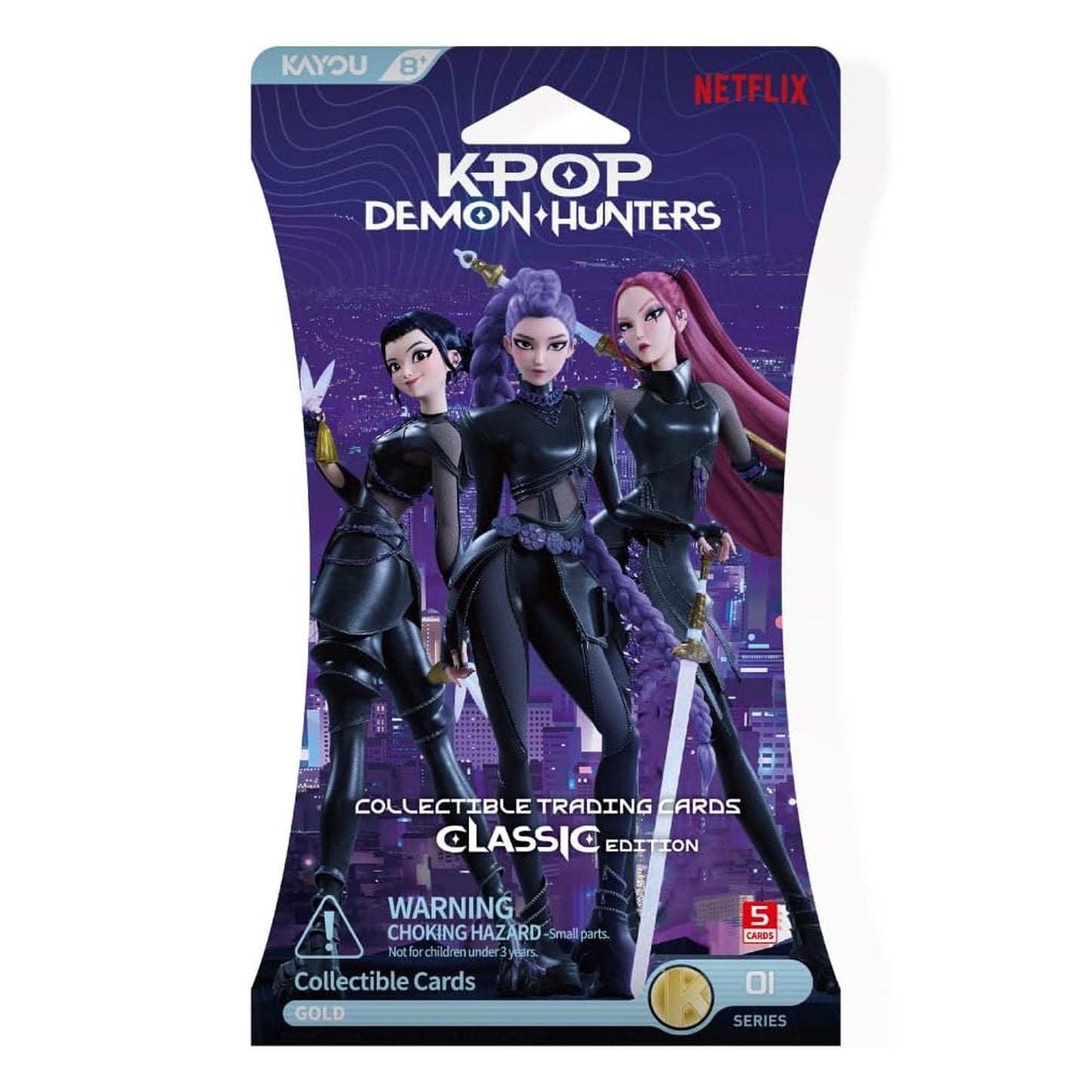 K-POP Demon Hunters: Collectible Trading Cards - Classic Edition Blister Series 1-A Display Box