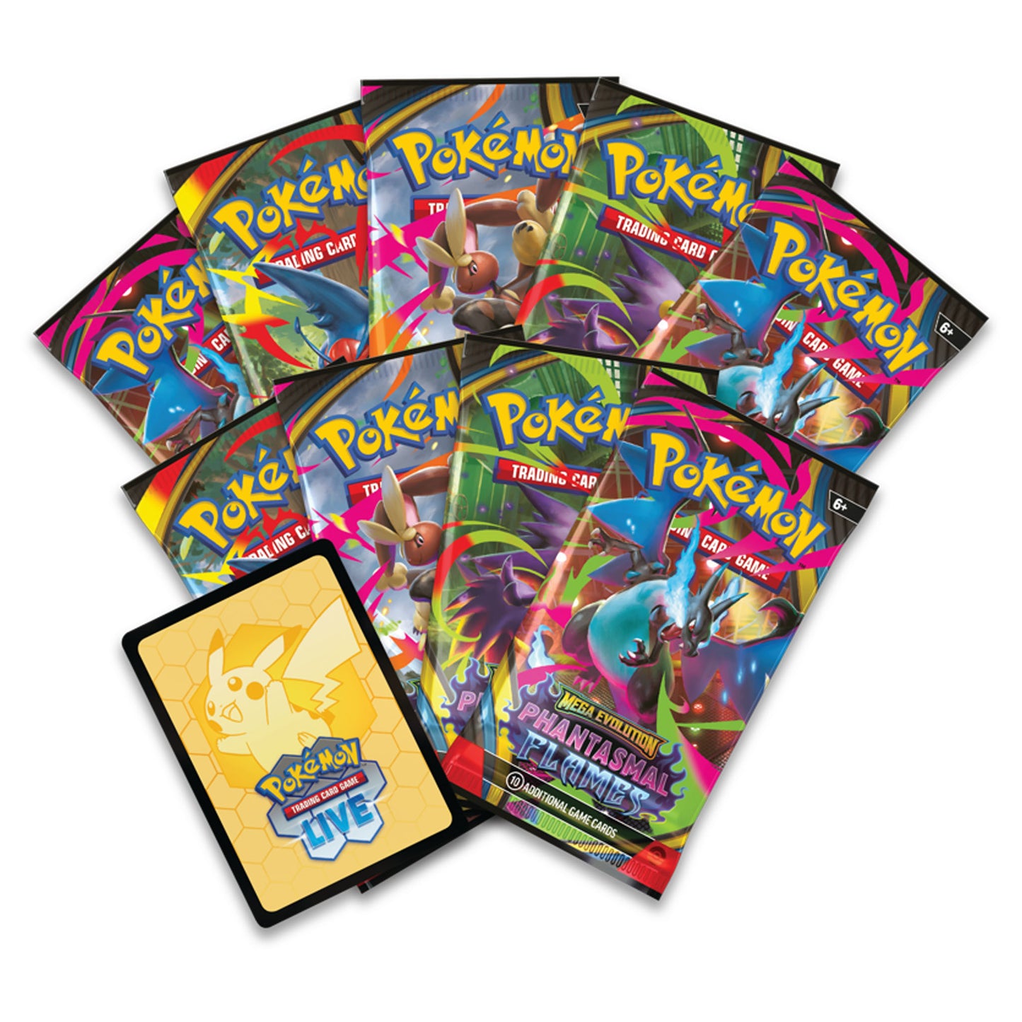 Pokemon TCG Mega Evolution - Phantasmal Flames Elite Trainer Box