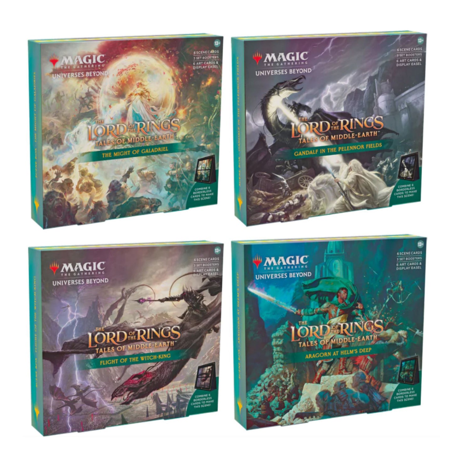 Magic the Gathering MTG Lord of the Rings: Tales of Middle-Earth Holiday Scene Box