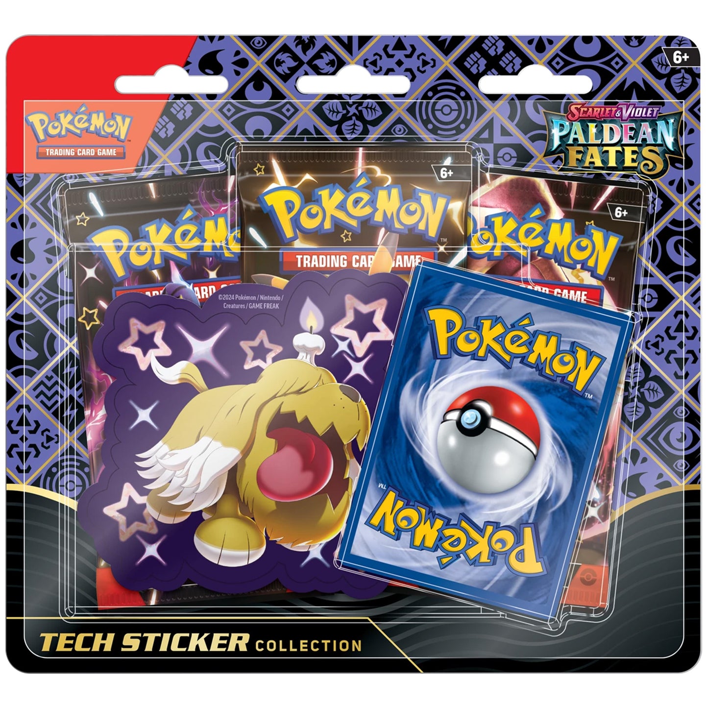 Pokemon TCG: Scarlet & Violet Paldean Fates Tech Sticker Box