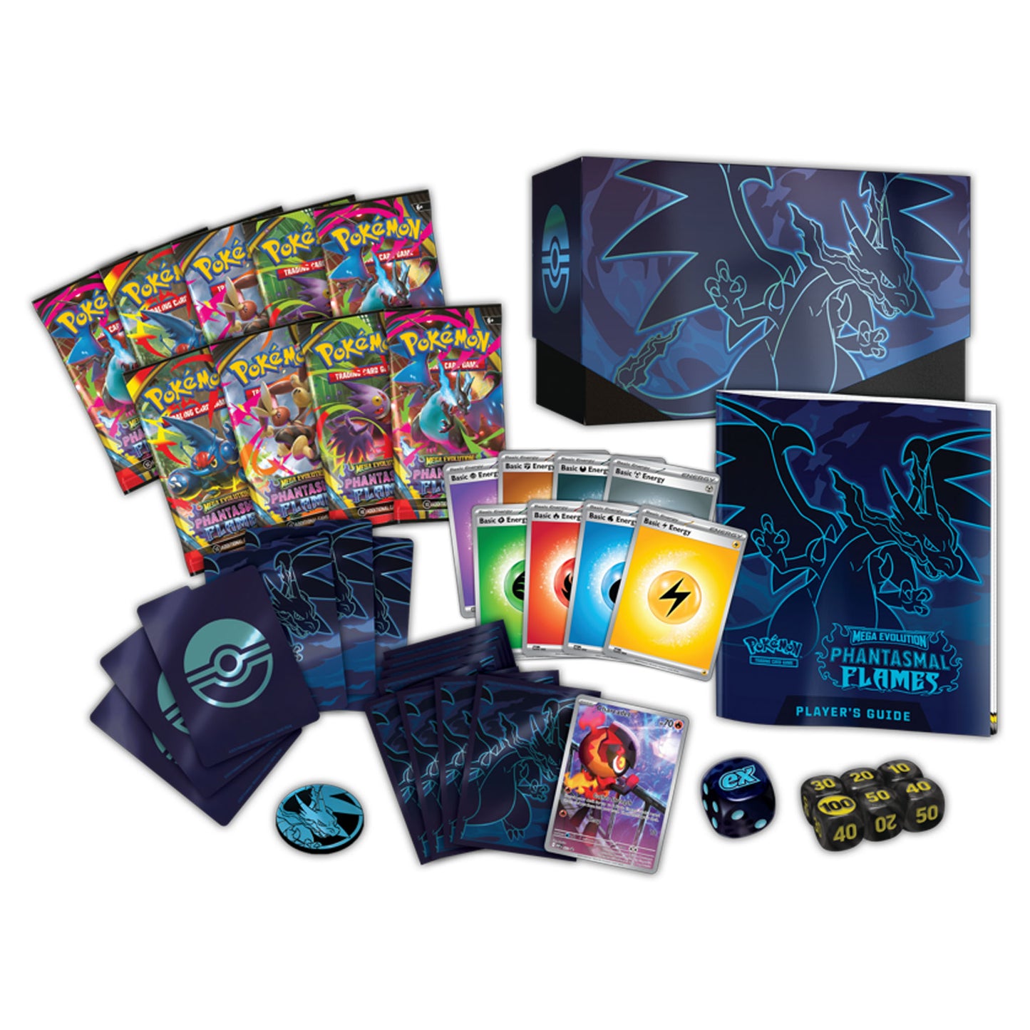 Pokemon TCG Mega Evolution - Phantasmal Flames Elite Trainer Box