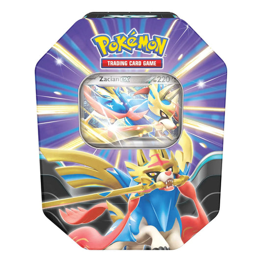 Pokemon TCG Slashing Legends Tin - Zacian EX