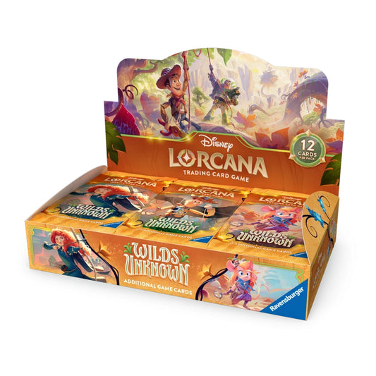 Disney Lorcana TCG Wilds Unknown Booster Box