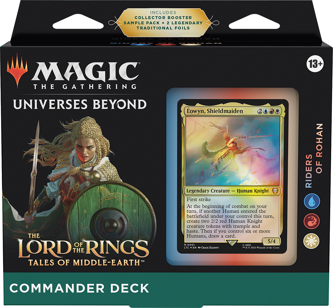 MTG Lord of the Rings Tales of Middle Earth Commander Decks