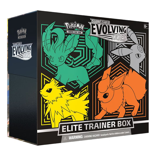 *DAMAGED OUTER BOX* Pokemon TCG Evolving Skies Elite Trainer Box