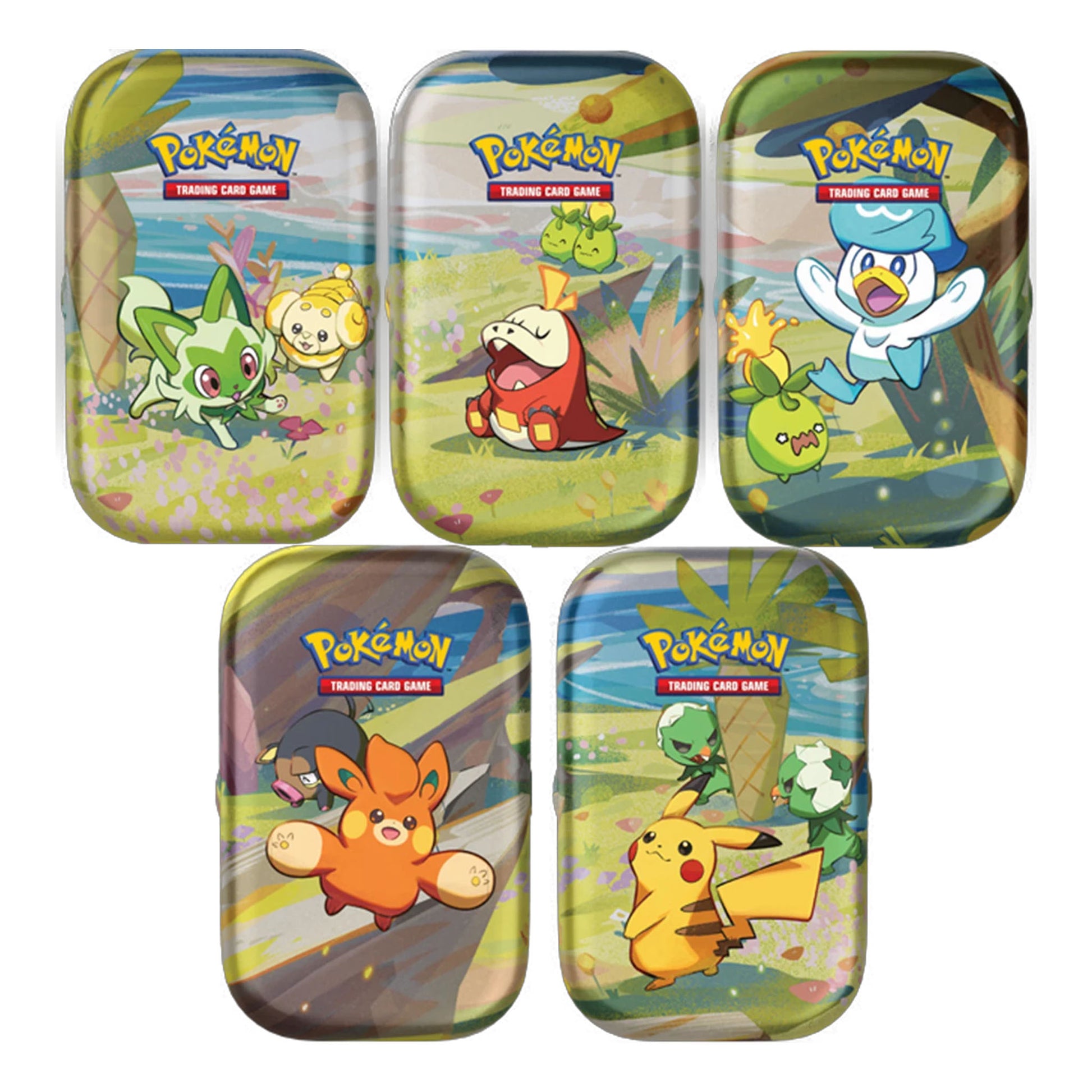 friends in paldea pokemon card Mini Tin Prismatic Evolutions Type Friends in Paldea - 137/131