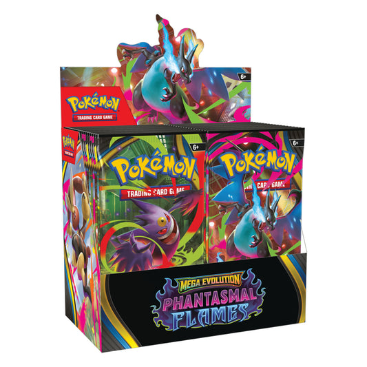 *DAMAGED OUTER BOX* Pokemon TCG Mega Evolution - Phantasmal Flames Booster Box