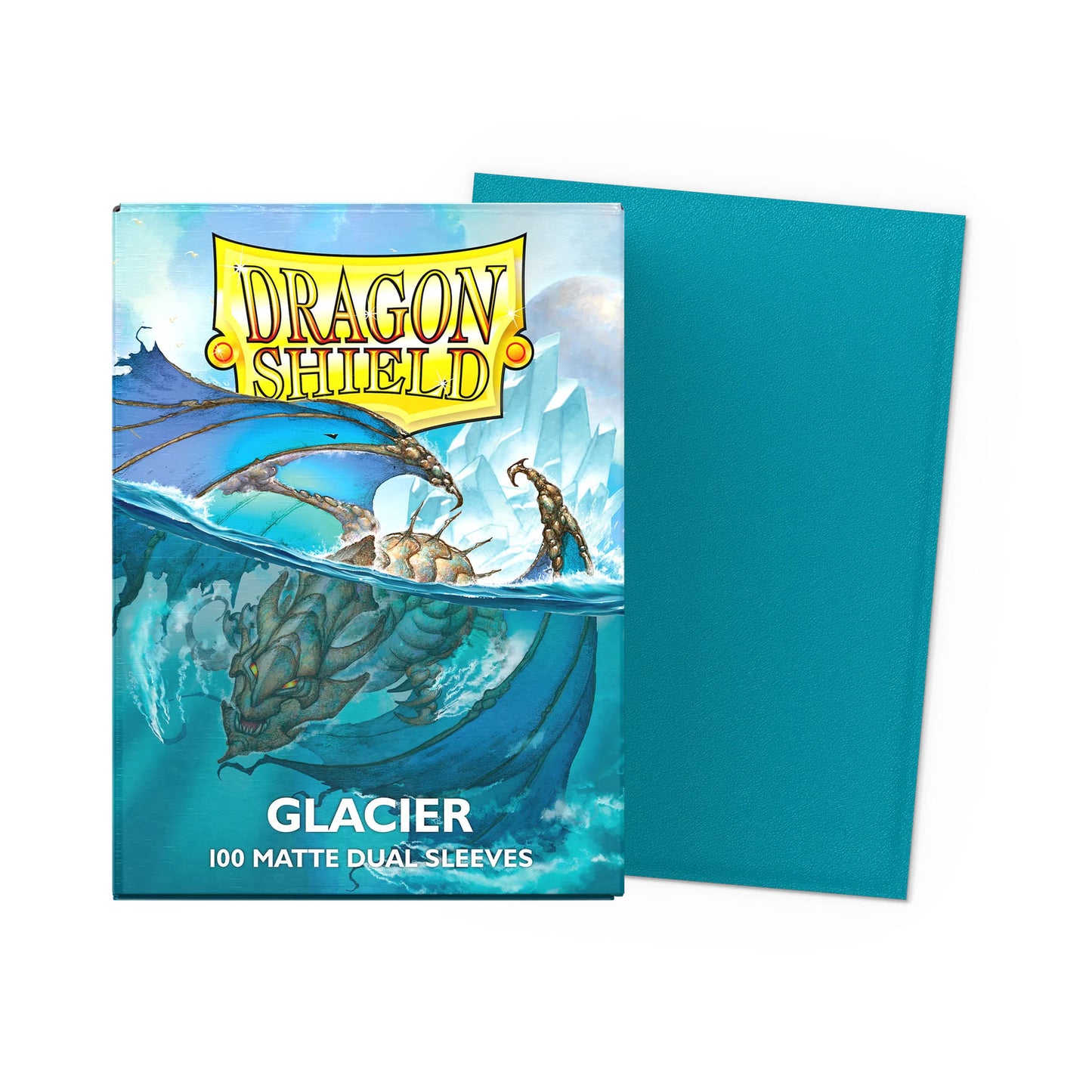 Dragon Shield Matte Dual Sleeves Standard Size - Glacier (100)