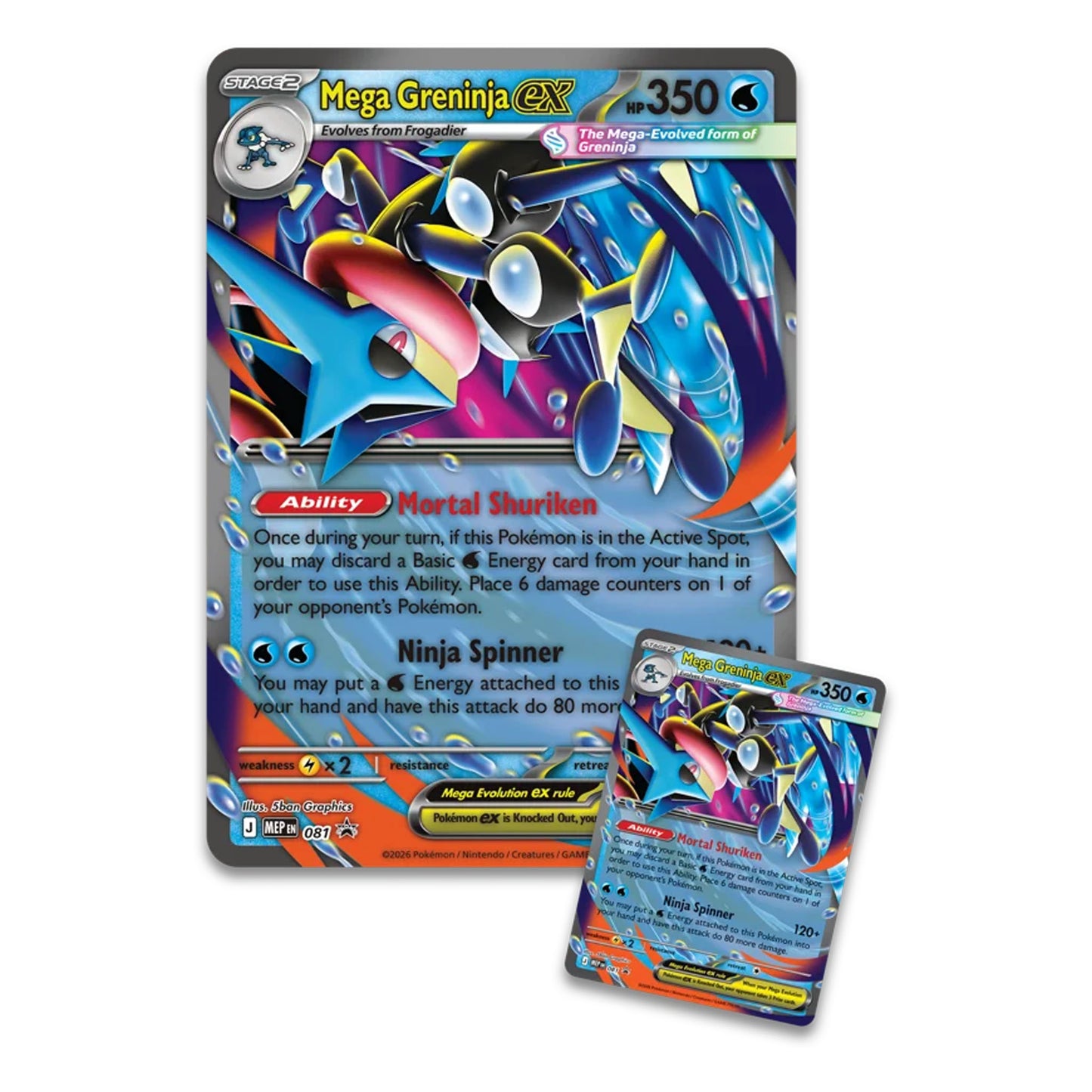 Pokemon TCG: Mega Greninja EX Premium Collection