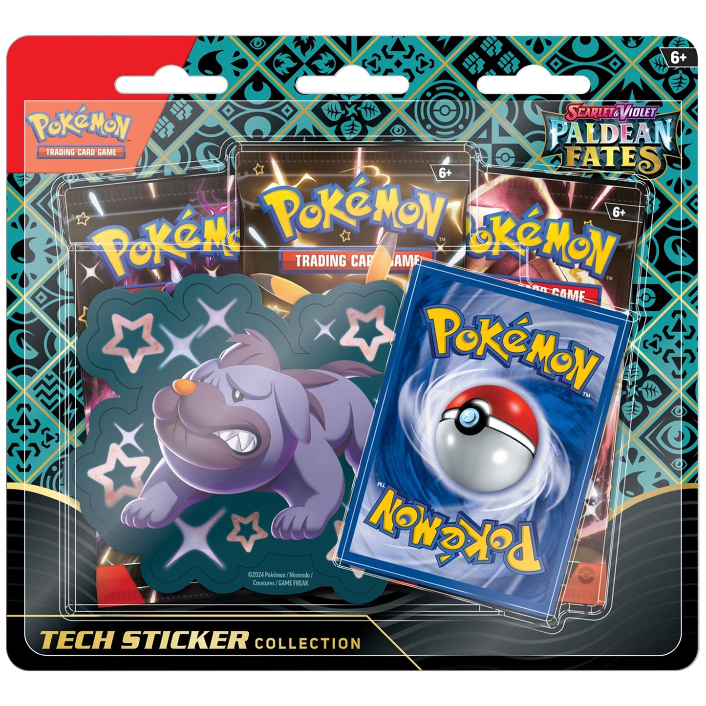Pokemon TCG: Scarlet & Violet Paldean Fates Tech Sticker Box