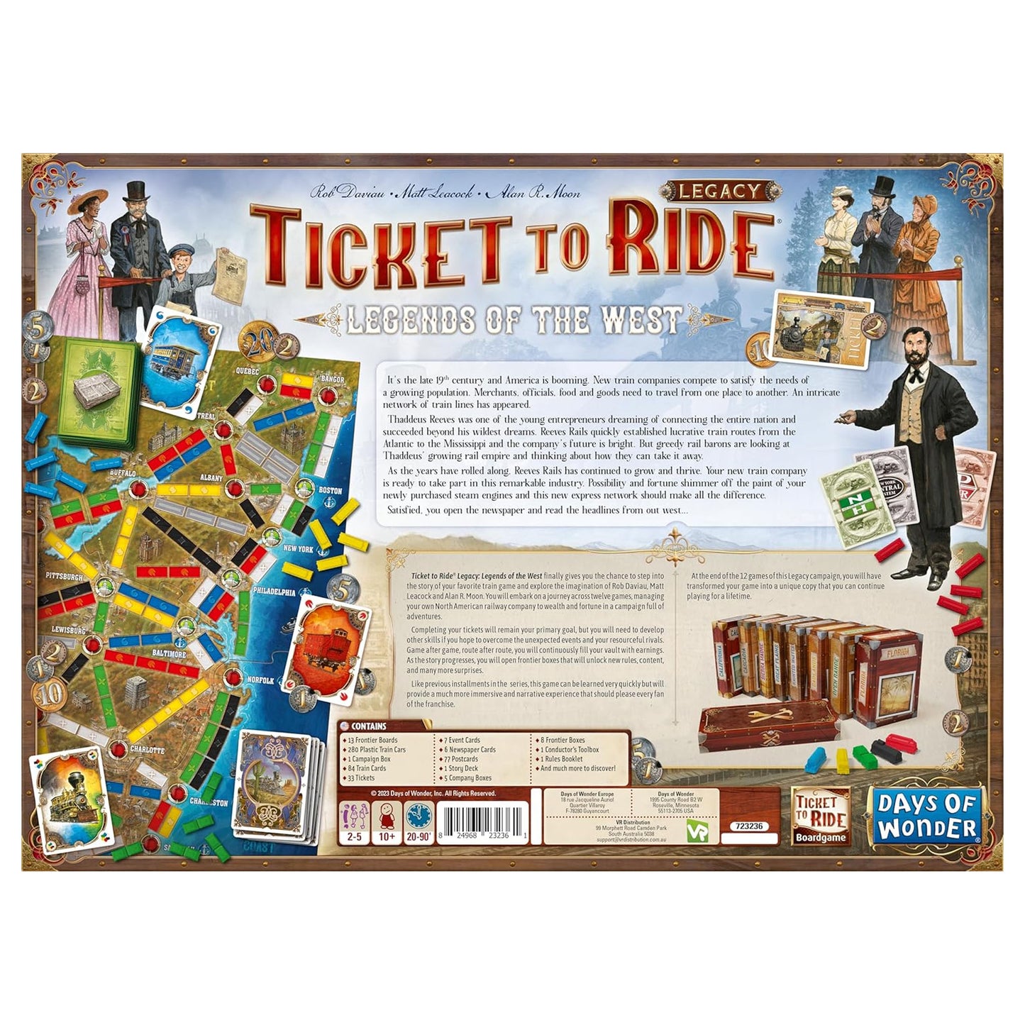 Ticket to Ride Legacy - Legends of the West