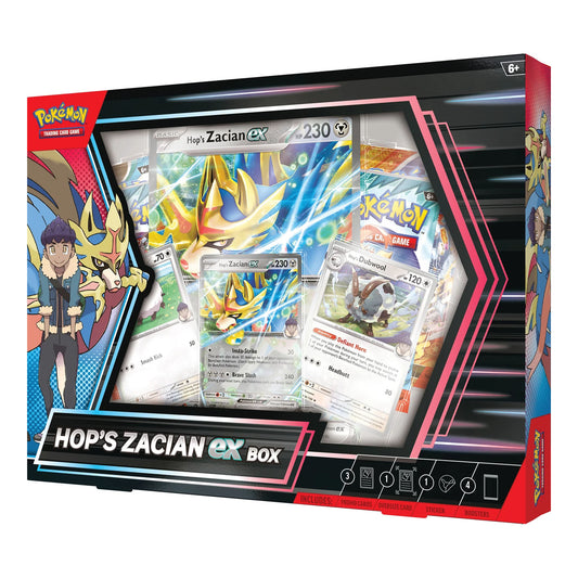 Pokemon TCG: Hop's Zacian ex Box