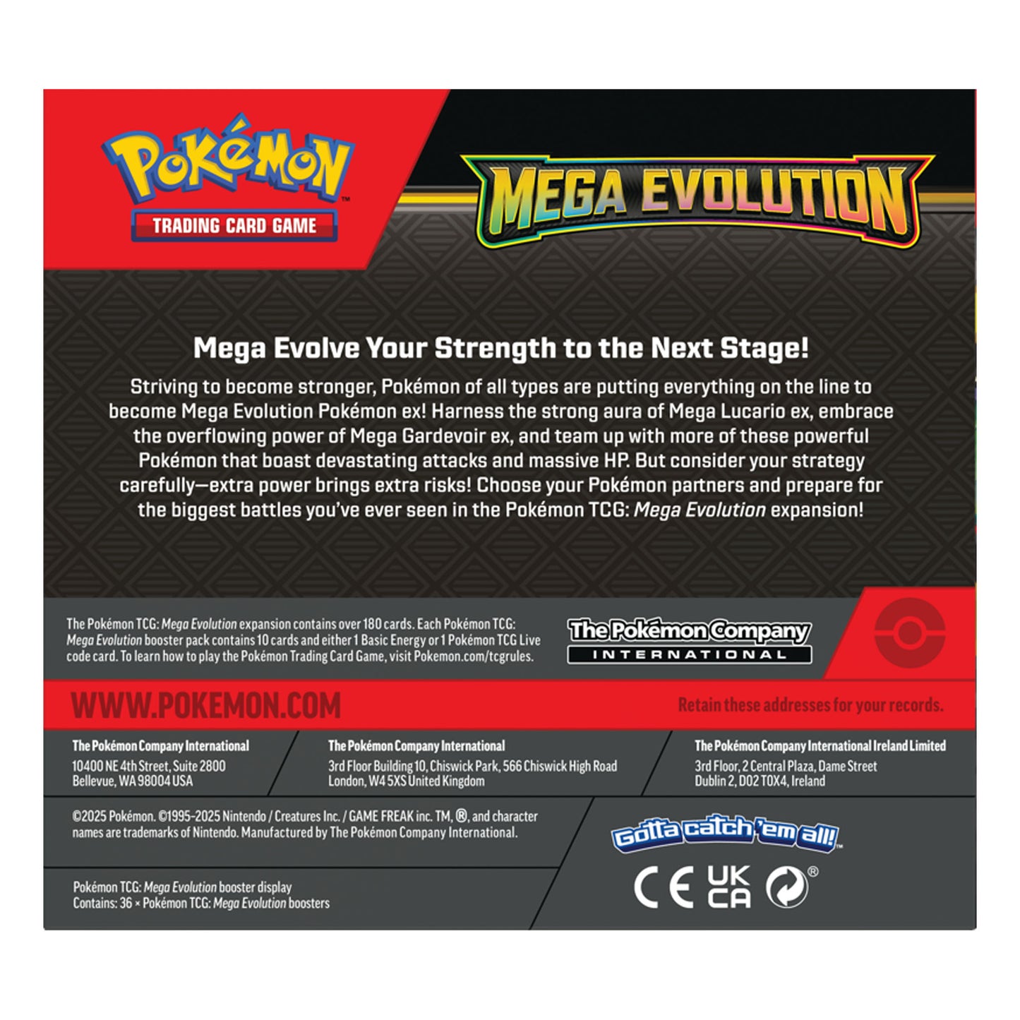 Pokemon TCG Mega Evolution - Base Set Booster Box
