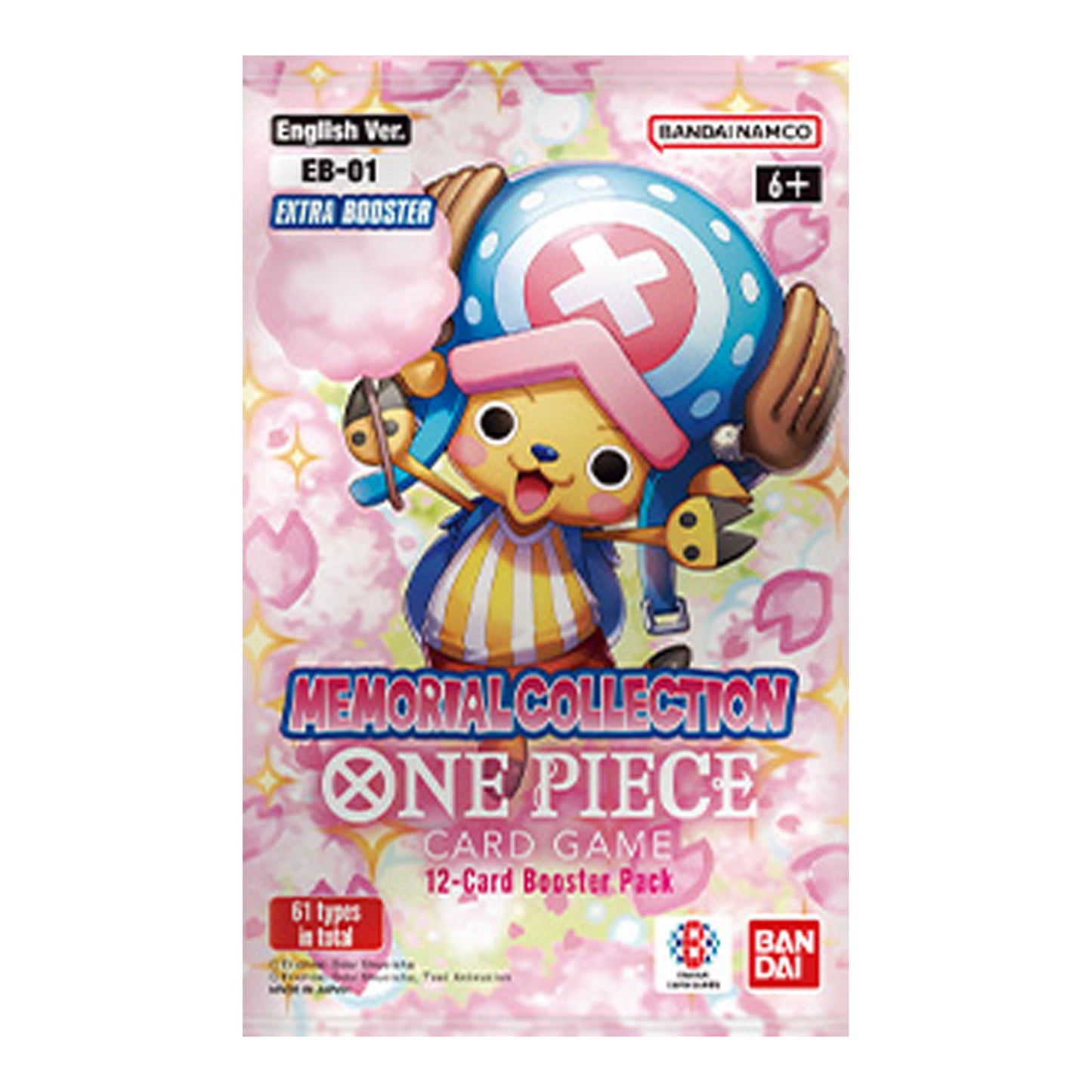 One Piece Card Game Memorial Collection Extra Booster EB-01 Booster Box