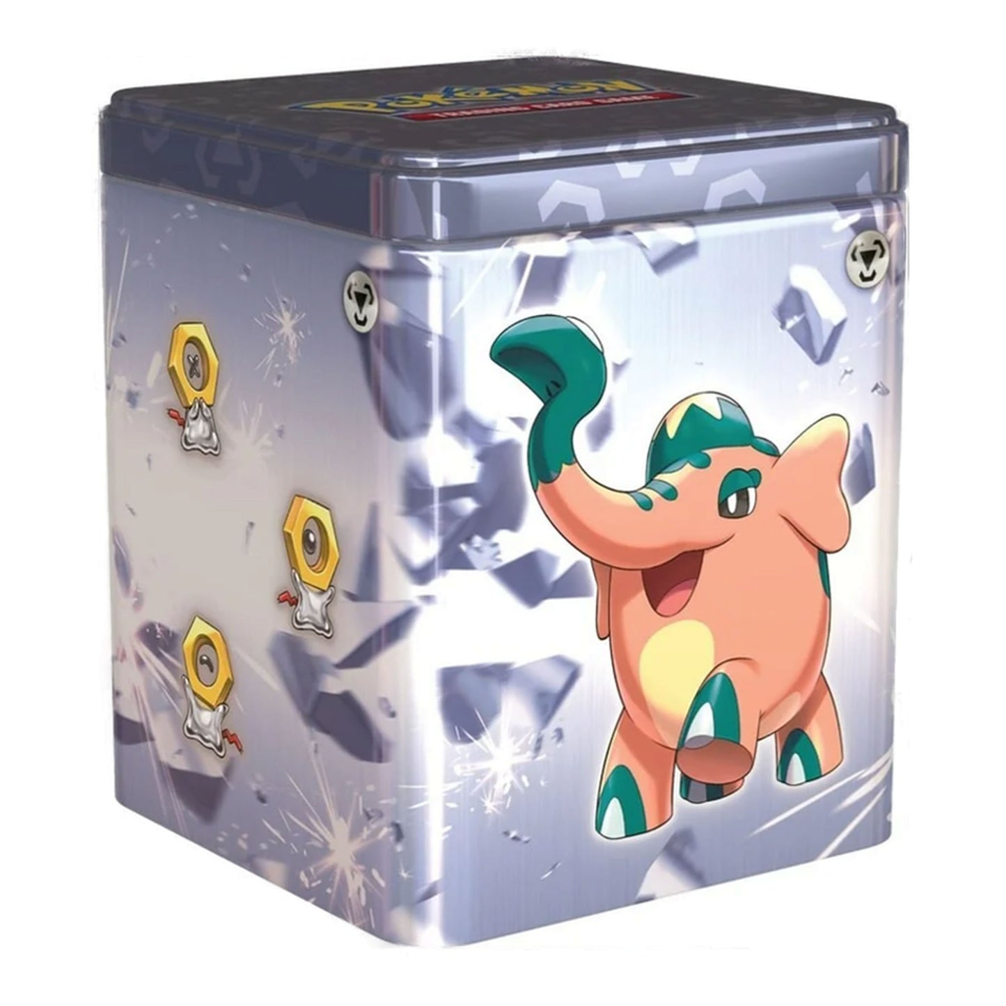 Pokemon TCG March Stacking Tins - Metal Type