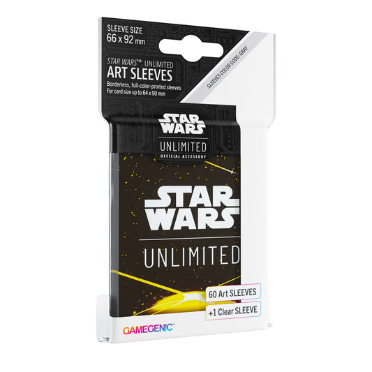 Gamegenic Star Wars Unlimited Art Sleeves - Space Yellow