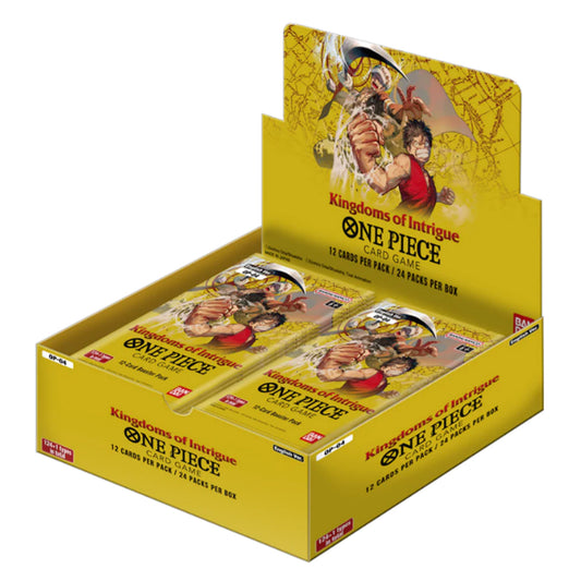 One Piece Card Game OP-04 Kingdoms of Intrigue Booster Box