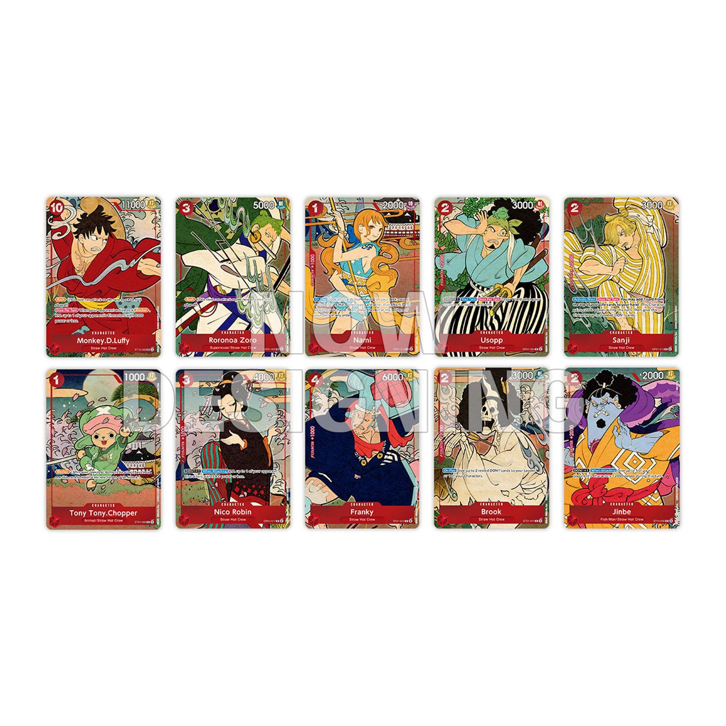 One Piece Card Game - English 1st Anniversary Set