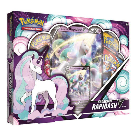 Pokemon TCG Galarian Rapidash V Box