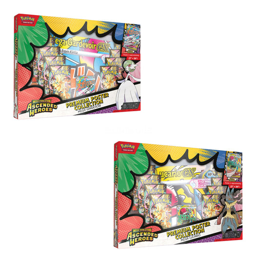 Pokemon TCG: Mega Evolution Ascended Heroes Premium Poster Collection