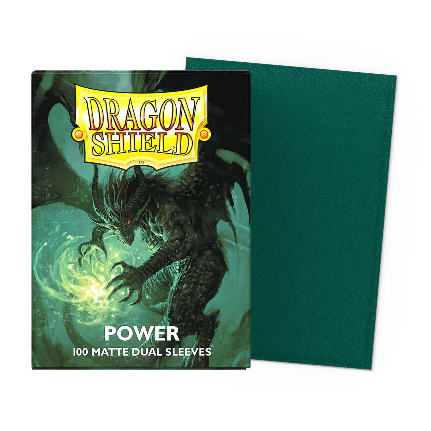 Dragon Shield Matte Dual Sleeves Standard Size - Power (100)