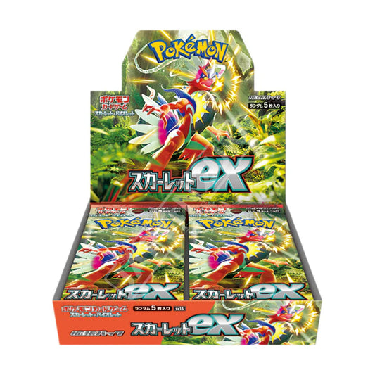 Pokemon TCG Japanese Scarlet EX SV1S Booster Box