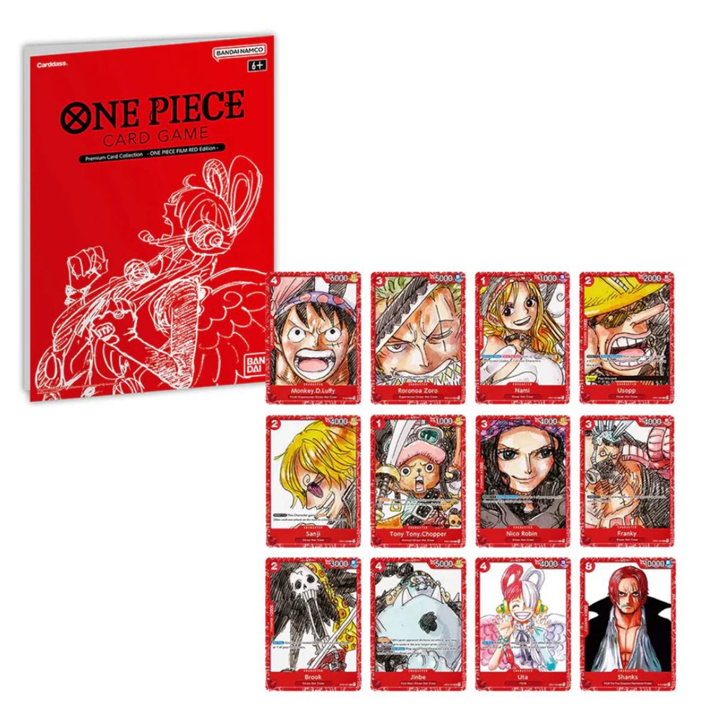 One Piece Card Game Premium Card Collection - One Piece Film Red Edition