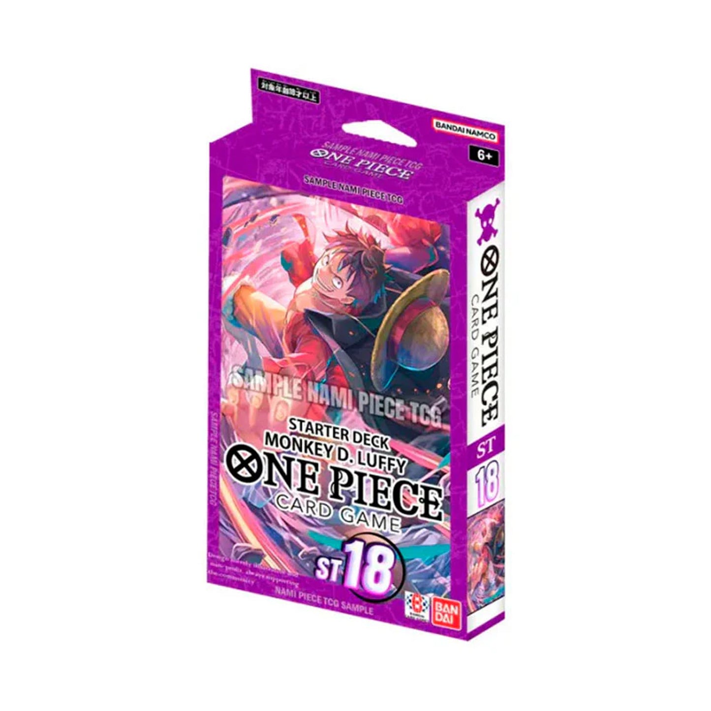 One Piece Card Game - Starter Deck - Purple - Monkey.D.Luffy (ST-18)