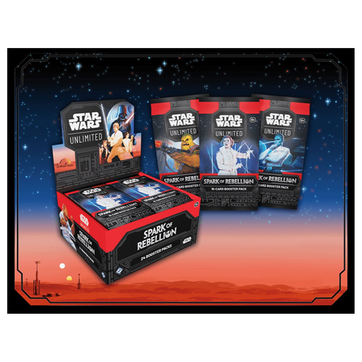 Star Wars : Unlimited Spark of Rebellion Booster Box