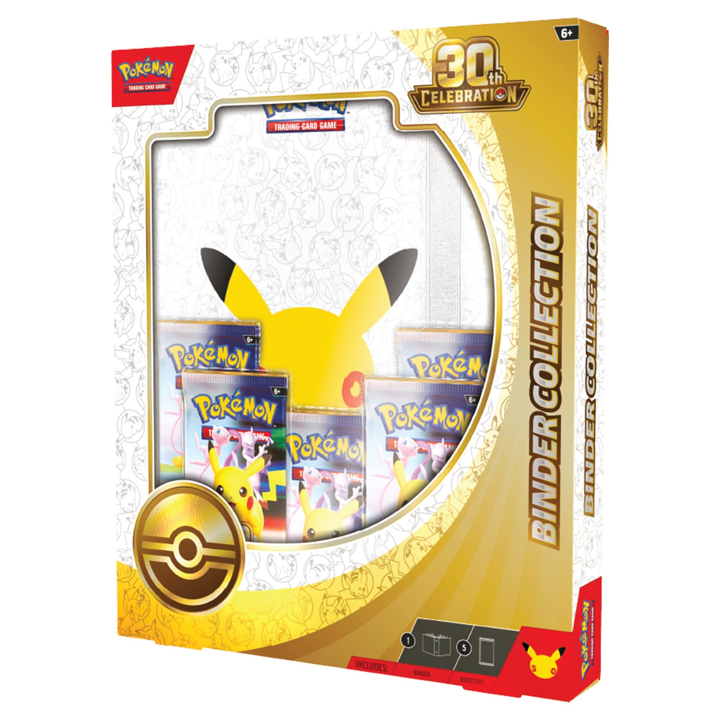 Pokemon TCG: 30th Celebration Binder Collection & Toploder Bundle
