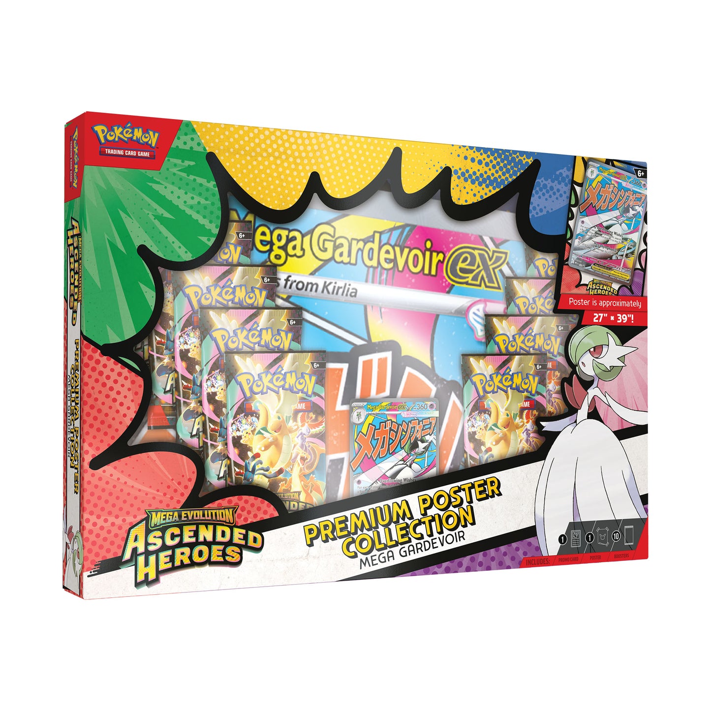 Pokemon TCG: Mega Evolution Ascended Heroes Premium Poster Collection