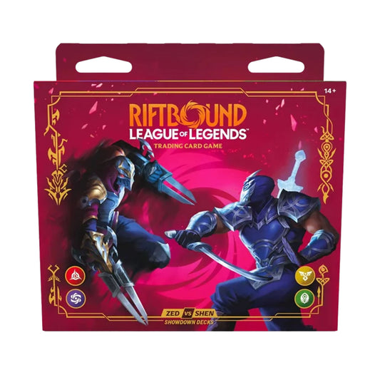 Riftbound: League of Legends TCG Vendetta Showdown Deck Zed Vs Shen