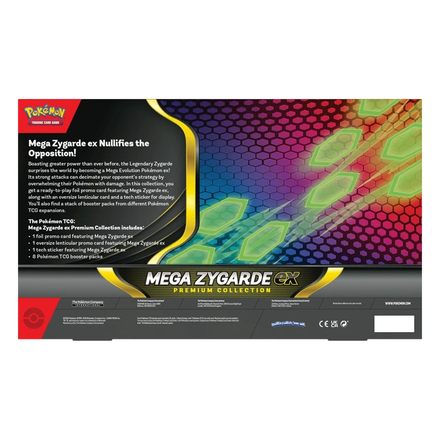 Pokemon TCG: Mega Zygarde EX Premium Collection